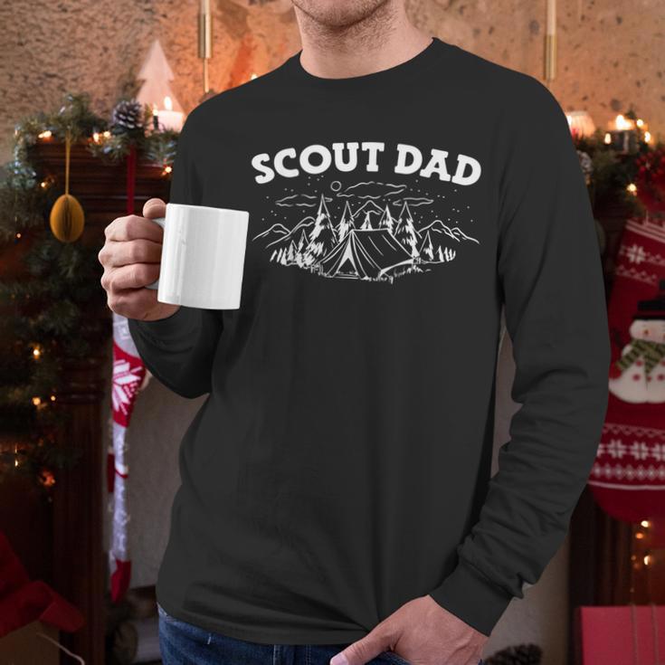 Scouting Scout Dad Men Long Sleeve T-Shirt