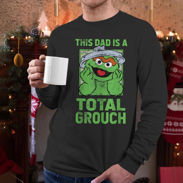 Sesame Street Father's Day Total Grouch Dad Men Long Sleeve T-Shirt