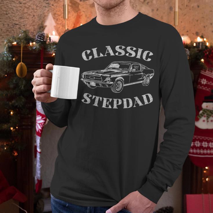 Stepdad Classic Car Graphic Men Long Sleeve T-Shirt Stepdad Classic Car Graphic Men Long Sleeve T-Shirt