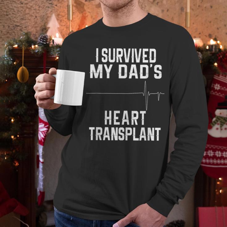 I Survived My Dad's Heart Transplant Men Long Sleeve T-Shirt