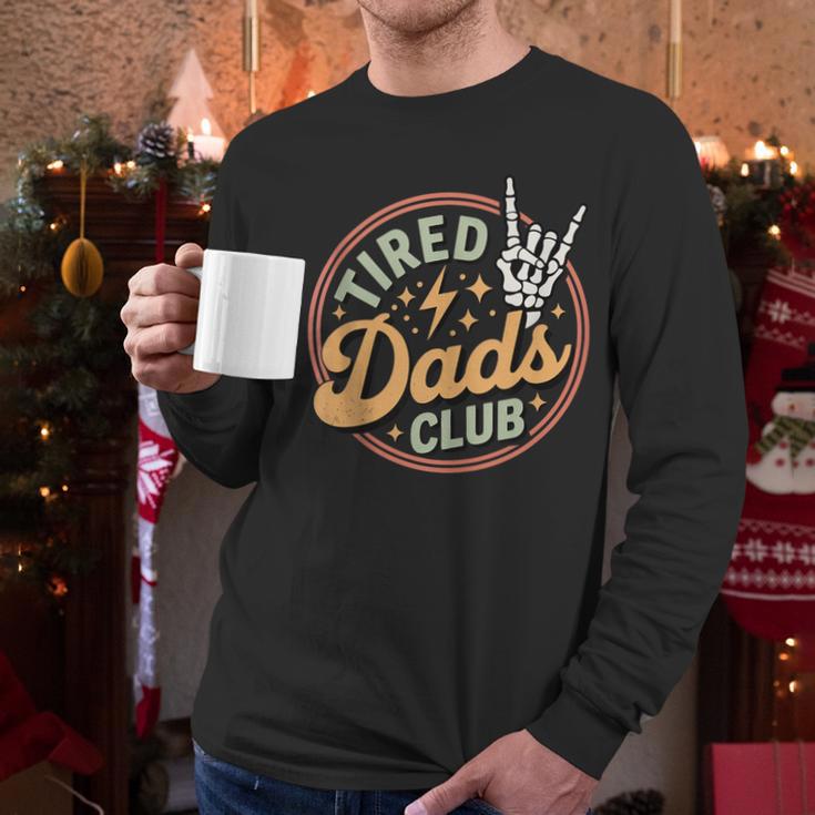 Tired Dads Club Men Long Sleeve T-Shirt Tired Dads Club Men Long Sleeve T-Shirt