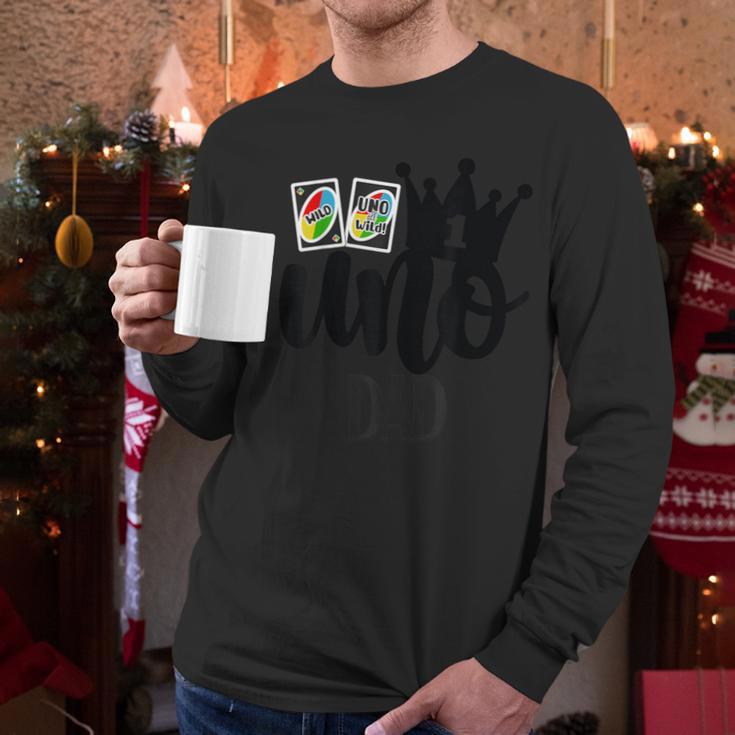 Uno 1st Birthday Dad Men Long Sleeve T-Shirt