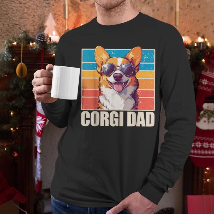 Welsh Corgi Pembroke Dog Corgi Dad -Adults Small Classic Fit Short Sleeve Cotton Polyester Blend Men Long Sleeve T-Shirt Welsh Corgi Pembroke Dog Corgi Dad -Adults Small Classic Fit Short Sleeve Cotton Polyester Blend Men Long Sleeve T-Shirt