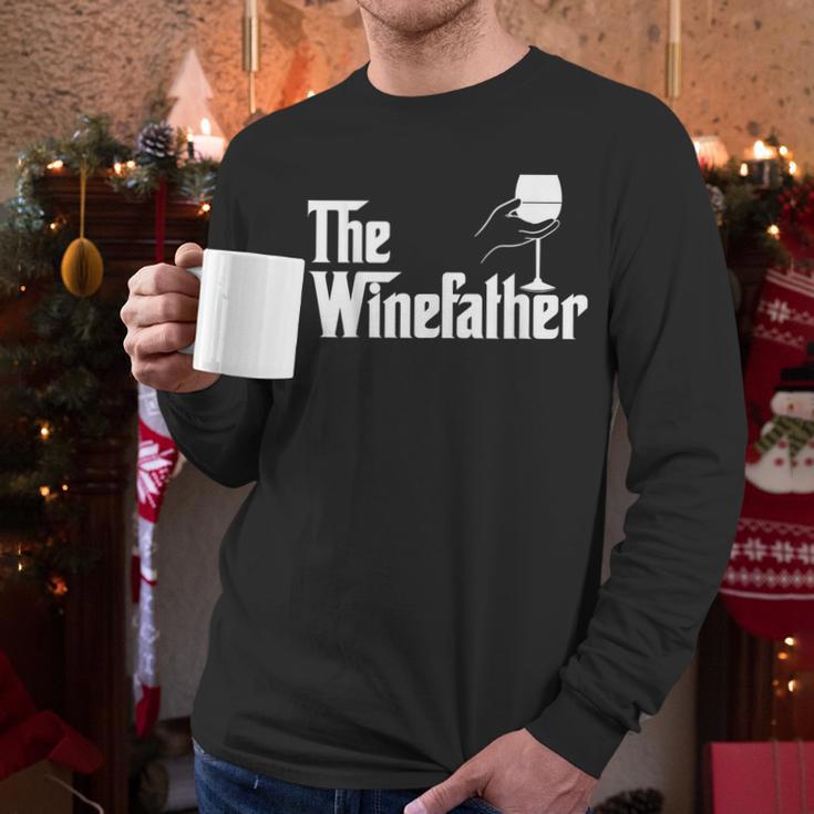 Winefather Wine Dad Dad Red Wine Wine Men Long Sleeve T-Shirt Winefather Wine Dad Dad Red Wine Wine Men Long Sleeve T-Shirt