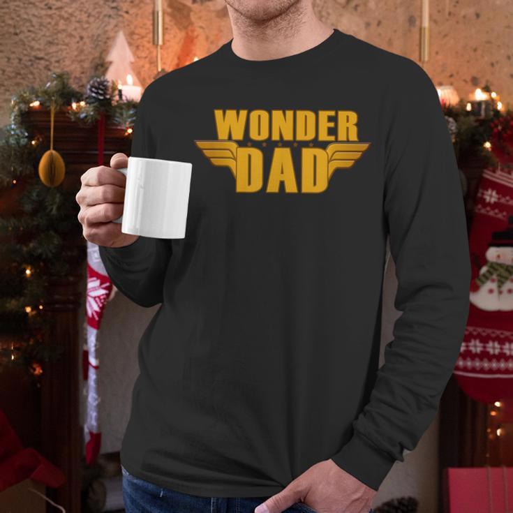 Wonder Dad Shirt Men Long Sleeve T-Shirt