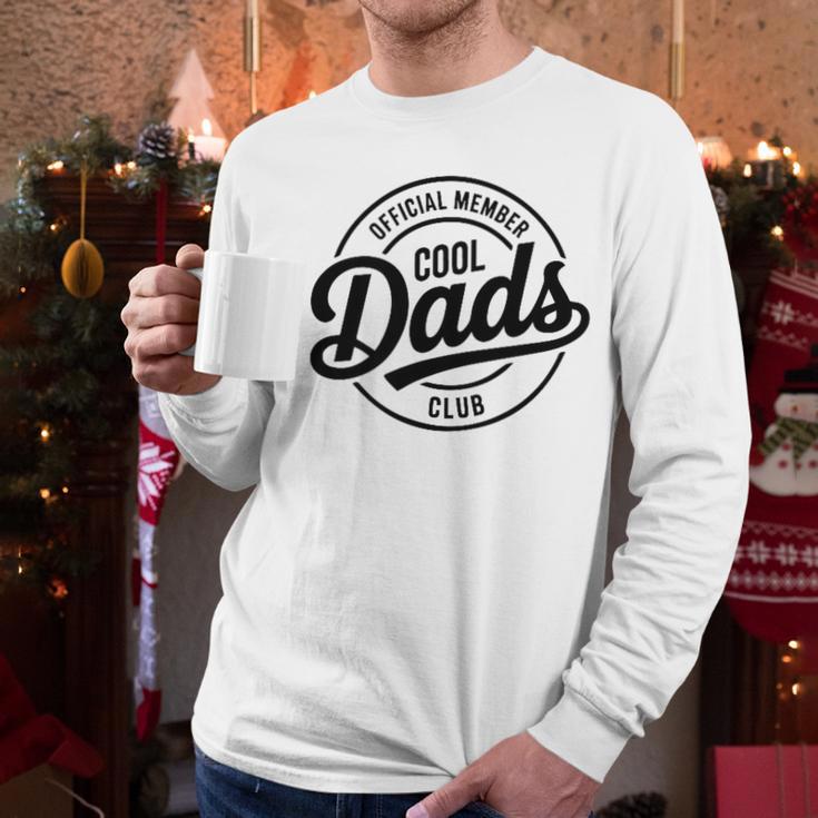 Cool Dads Club Father's Day From Daughter Son Best Dad Ever Men Long Sleeve T-Shirt