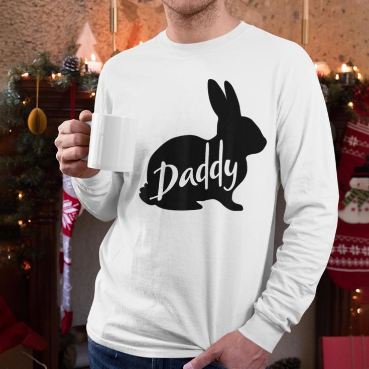 Daddy Bunny Rabbit Father Dad Easter Men Long Sleeve T-Shirt Daddy Bunny Rabbit Father Dad Easter Men Long Sleeve T-Shirt