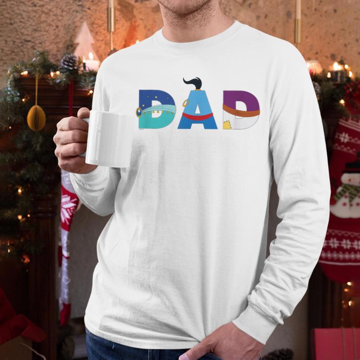 Disney Aladdin Jasmine Genie Father’s Day Birthday Dad Men Long Sleeve T-Shirt Disney Aladdin Jasmine Genie Father’s Day Birthday Dad Men Long Sleeve T-Shirt