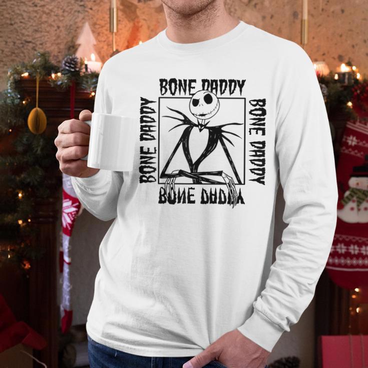 Disney The Nightmare Before Christmas Jack Bone Daddy Frame Men Long Sleeve T-Shirt Disney The Nightmare Before Christmas Jack Bone Daddy Frame Men Long Sleeve T-Shirt