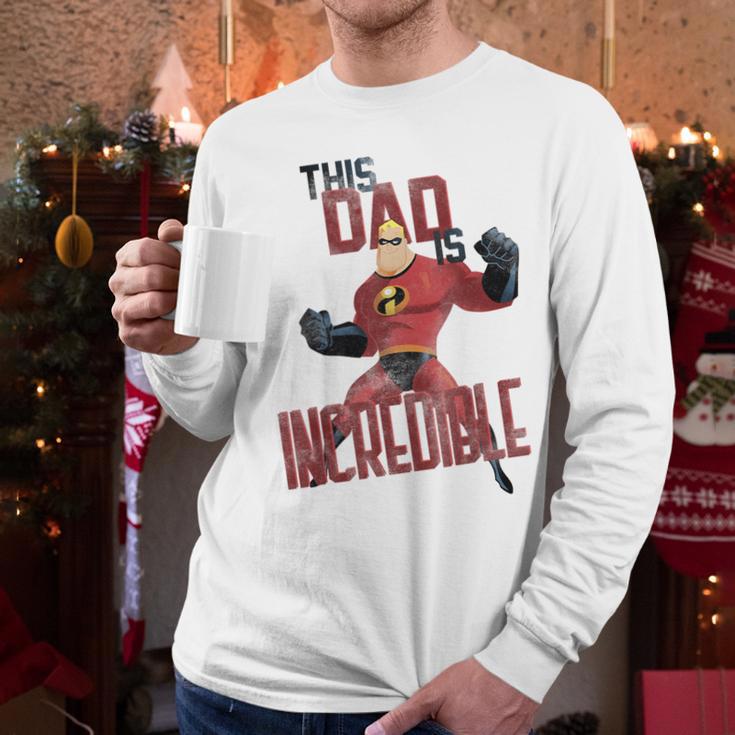 Disney Pixar The Incredibles Father's Day Incredible Dad Men Long Sleeve T-Shirt
