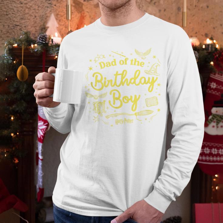 Harry Potter Dad Of The Birthday Boy Magical Things Logo Men Long Sleeve T-Shirt