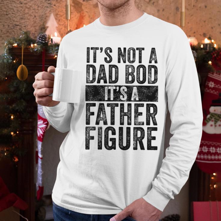 It's Not A Dad BOD It's A Father Figure Vintage Joke Men Long Sleeve T-Shirt It's Not A Dad BOD It's A Father Figure Vintage Joke Men Long Sleeve T-Shirt