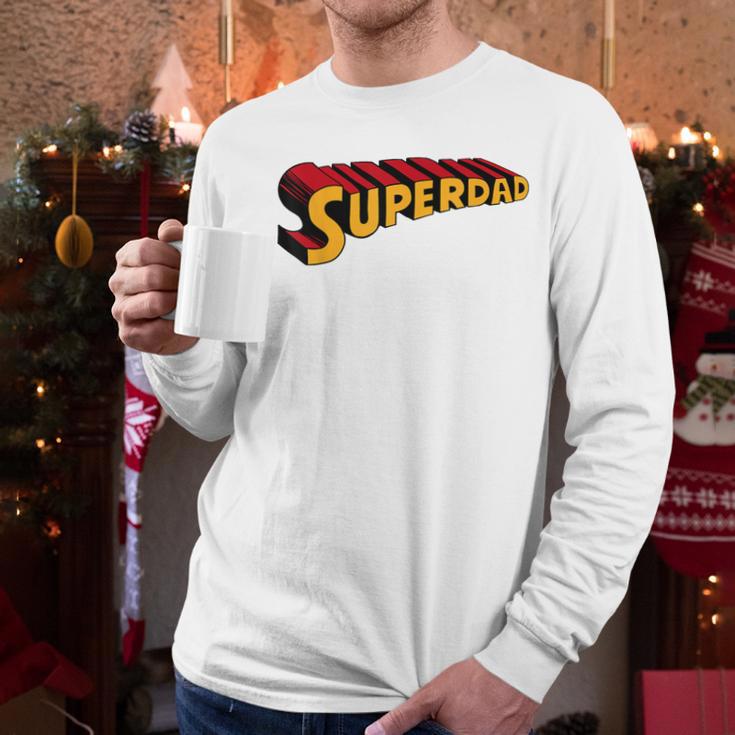 Super Dad Superdad Superhero Dad Men Long Sleeve T-Shirt Super Dad Superdad Superhero Dad Men Long Sleeve T-Shirt