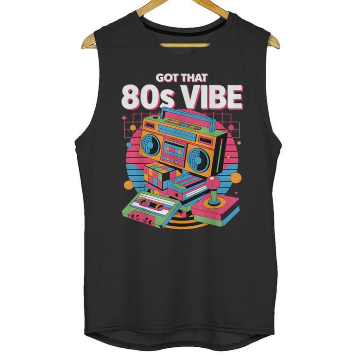 1980s 80s Reunion Nostalgia Memories Music School Grew Up Unisex Tank Top