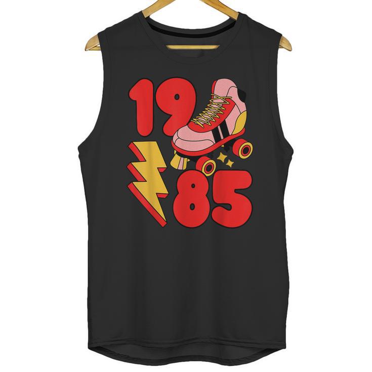 1985 Retro Roller Skate Vintage 80s Nostalgia Collector Unisex Tank Top