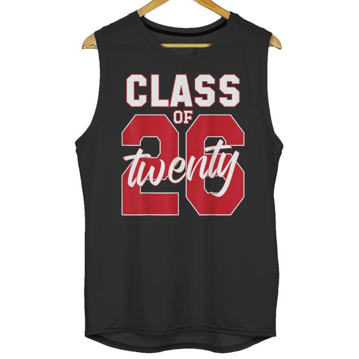 2 Sided Class Of 2026 Senior 2026 Graduation Unisex Tank Top