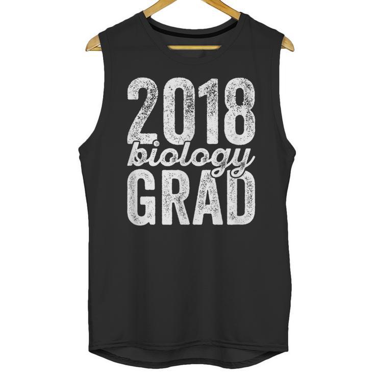 2018 Biology Graduation Biologist Graduate Degree Unisex Tank Top