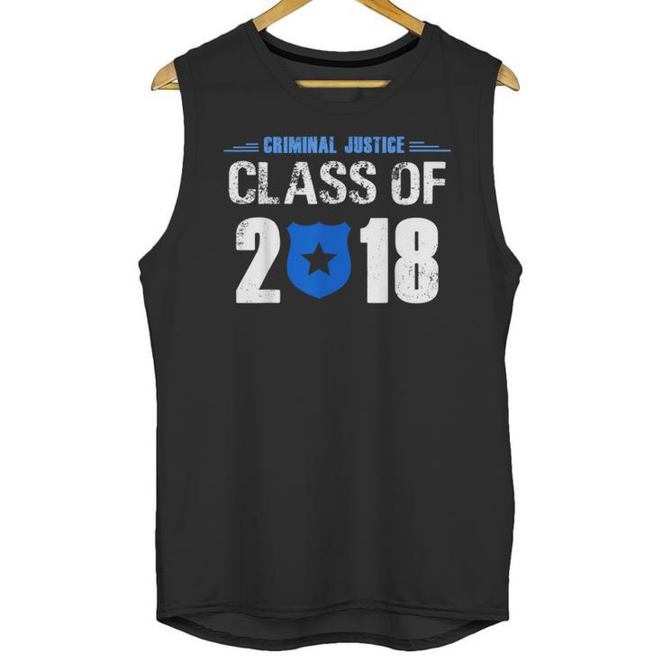 2018 Criminal Justice Graduation Shirt Criminal Justice Unisex Tank Top