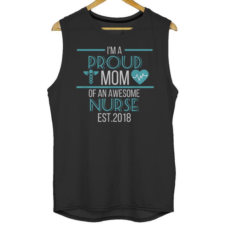 2018 Nursing Graduation Shirt For Nurse Student Mom Unisex Tank Top