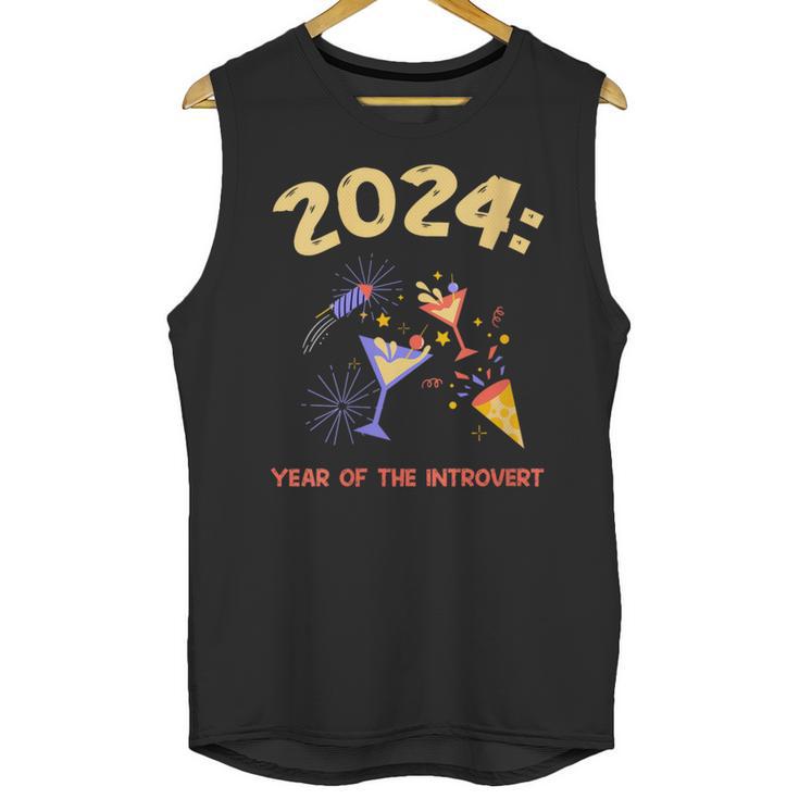 2024 Year Of The Introvert New Year Adventures Unisex Tank Top