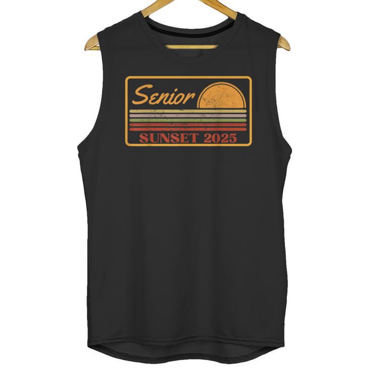 2025 Graduation Highschool Senior Sunset Unisex Tank Top