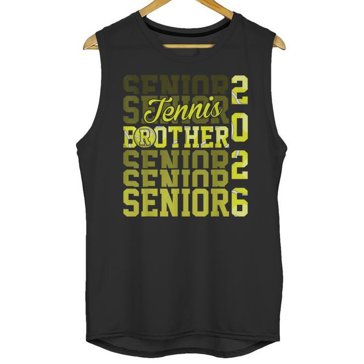 2026 Tennis Senior Brother Graduation Matching Family Unisex Tank Top