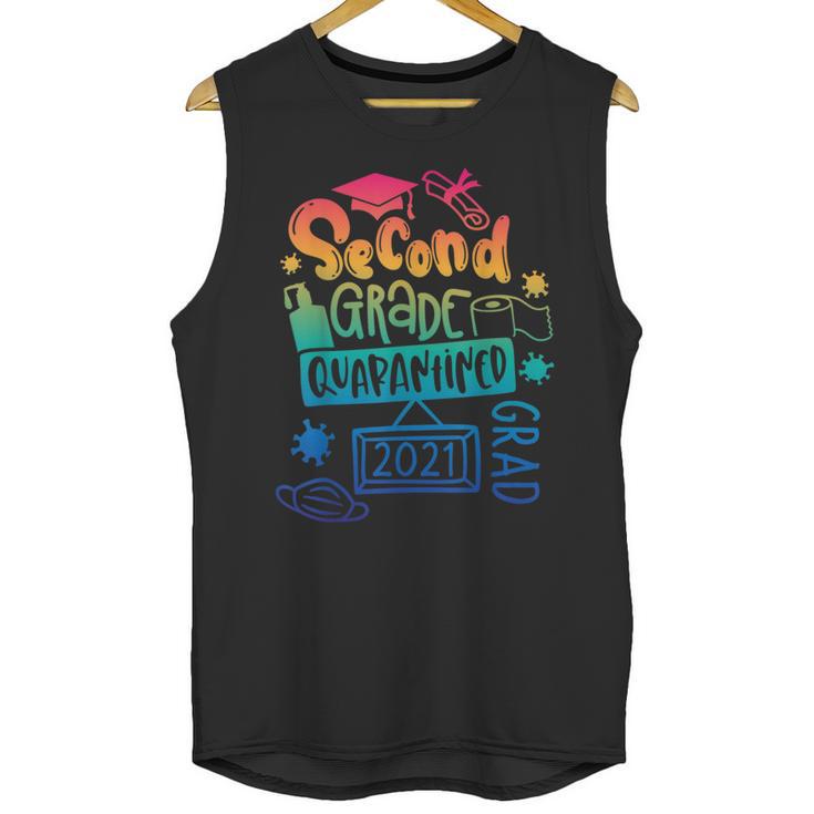 2nd Grade 2021 Graduate Quarantine Second Grade Graduation Unisex Tank Top