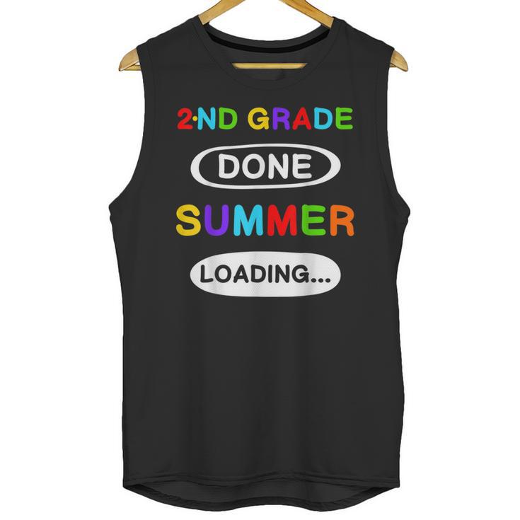 2nd Grade Graduation Shirt 2nd Grade Done Summer Loading Unisex Tank Top