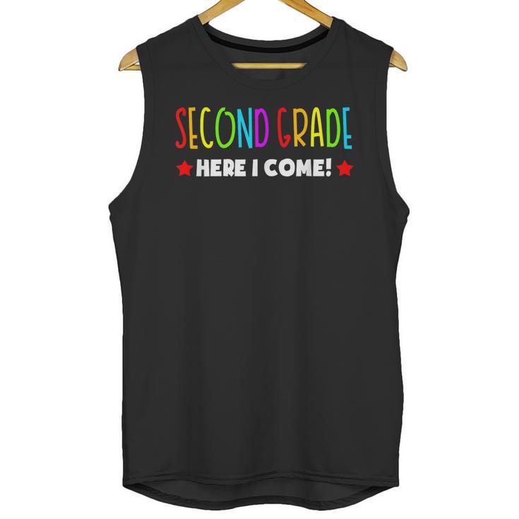 2nd Grade Here I Come Kids 1st Grade Graduation Unisex Tank Top