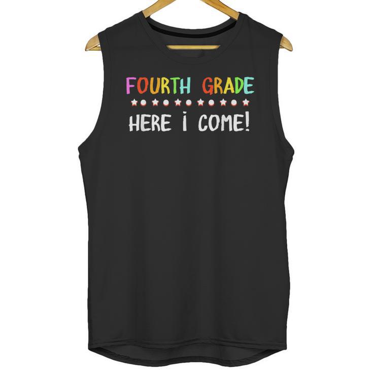 4th Grade Here I Come Cute 3rd Grade Graduation Shirt Unisex Tank Top