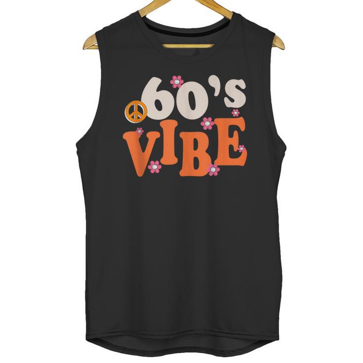 60's Vibe Retro Nostalgia Classic Mixtape Era 1960s Party Unisex Tank Top