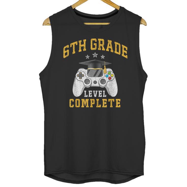 6th Grade Graduation Senior Video Gamer Graduated Unisex Tank Top