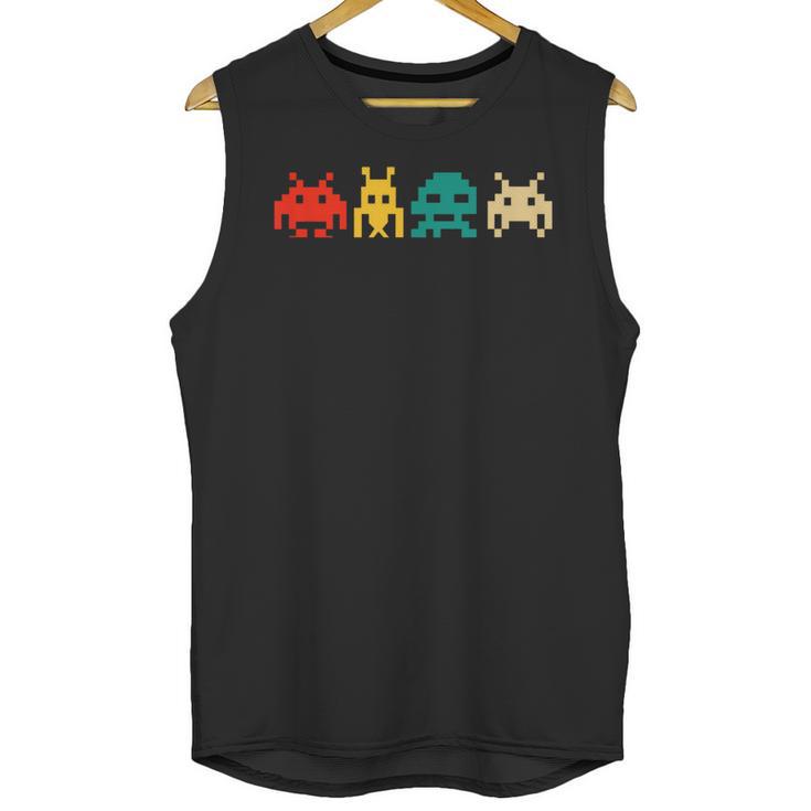80s Video Game Nostalgia Retro Vintage Arcade Novelty Unisex Tank Top