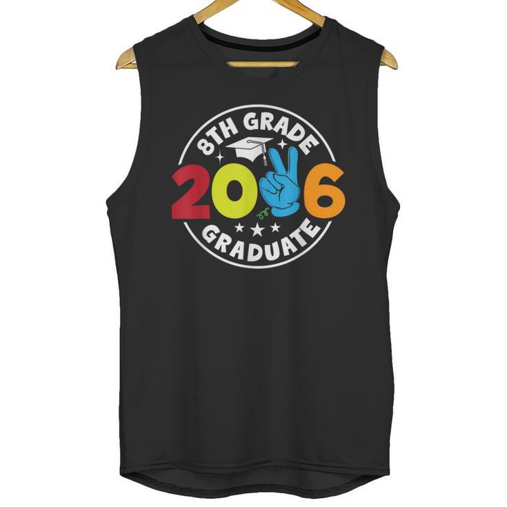 8th Grade 2026 Graduate School Senior Year Graduation Day Unisex Tank Top