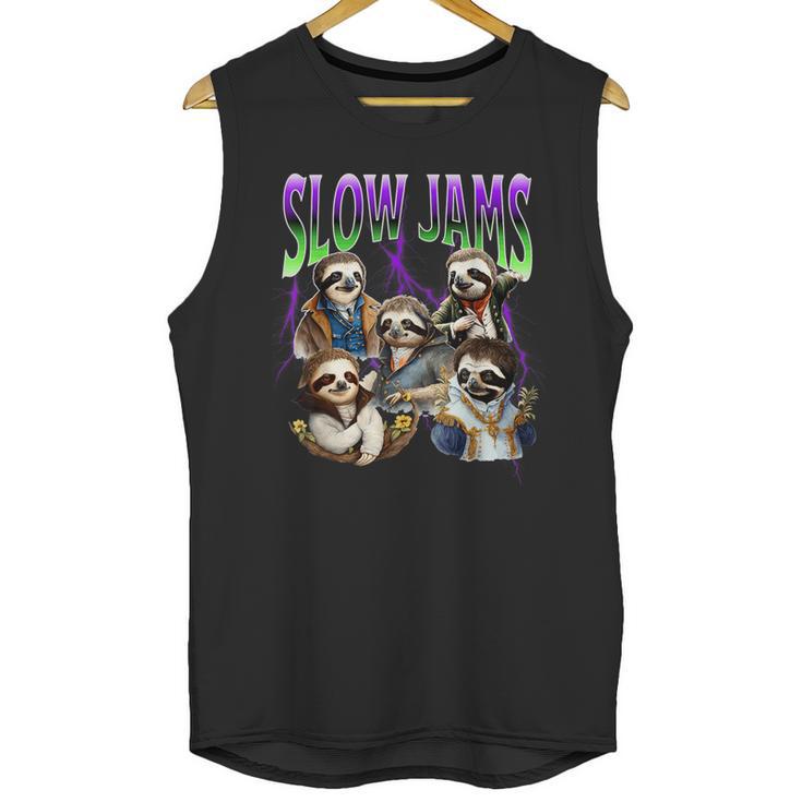 90s Style Bootleg Trendy Sloth Design For Introverts Unisex Tank Top