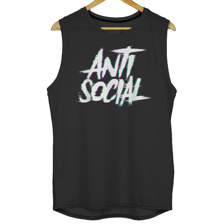 Anti Social Anti Social Club Introvert People Hate Unisex Tank Top