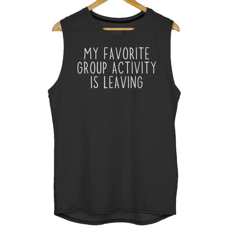 Antisocial Introvert Tee Co Introvert Antisocial Sarcastic Humorous -Adults Small Cotton 65 Polyester 35 Short Sleeve Classic Fit Crew Neck Unisex Tank Top
