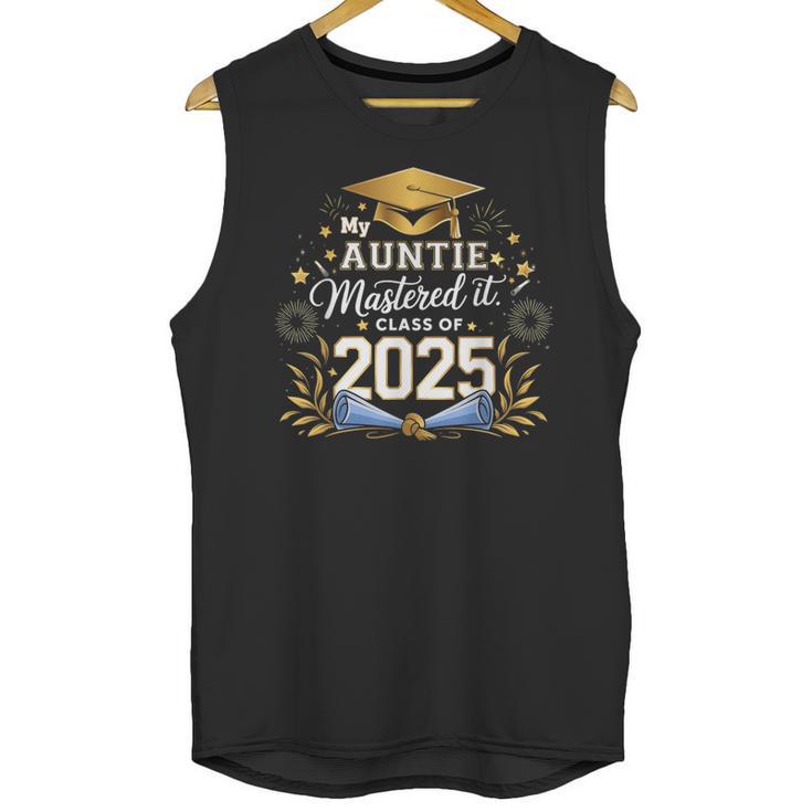 My Auntie Mastered It Class Of 2025 Masters Graduation Unisex Tank Top