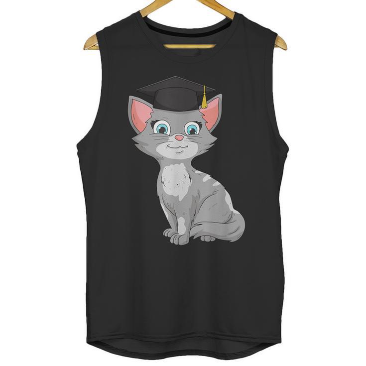Bachelor Master Cats Graduation 2026 Graduate Unisex Tank Top