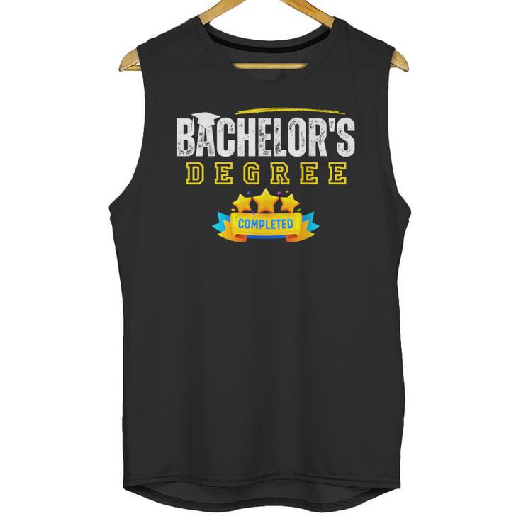 Bachelors Degree Graduation Senior Celebration Grad Party Unisex Tank Top