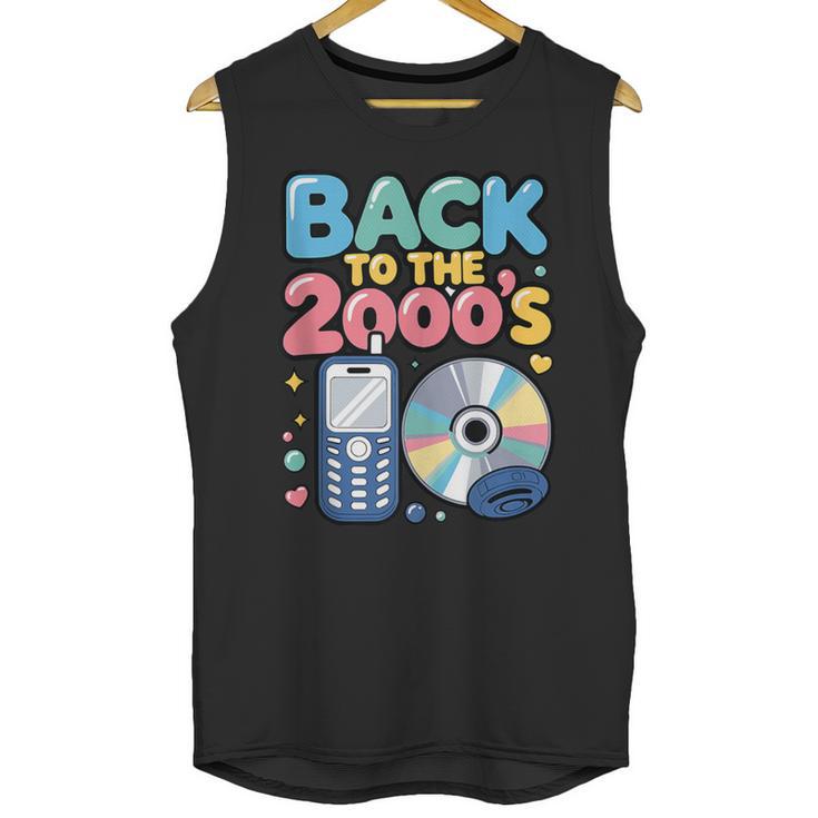 Back To The 2000s Retro Nostalgia Unisex Tank Top