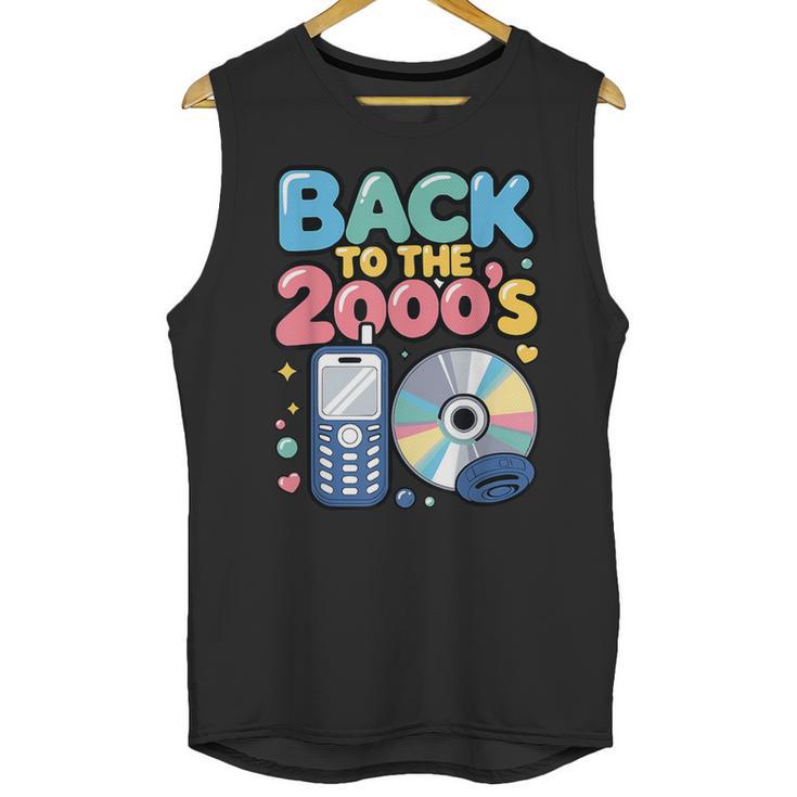 Back To The 2000s Retro Nostalgia Unisex Tank Top
