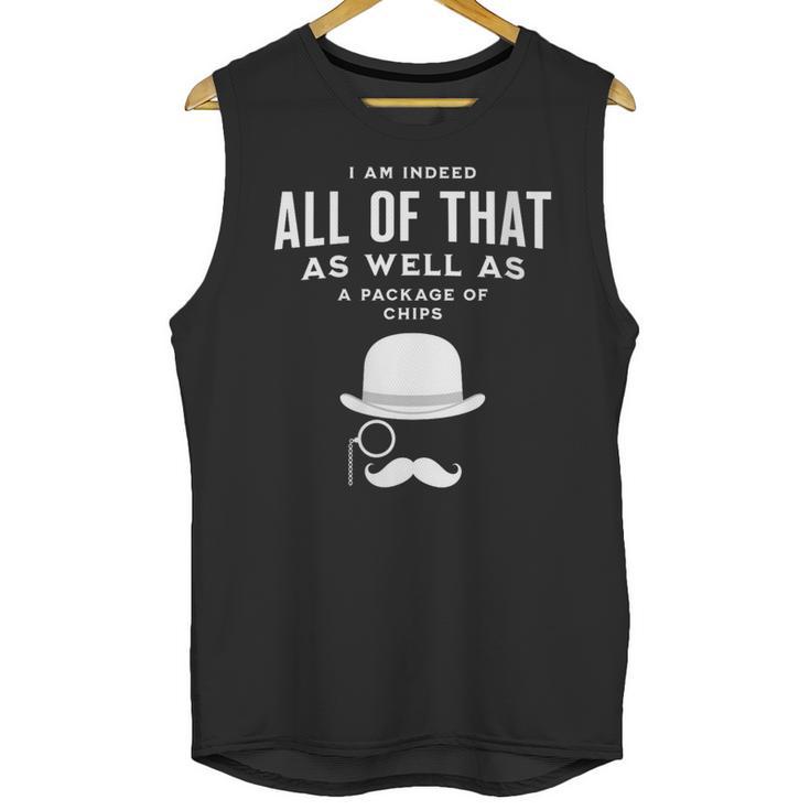 All Of That Bag Chips 1990s Nostalgia Saying British Unisex Tank Top