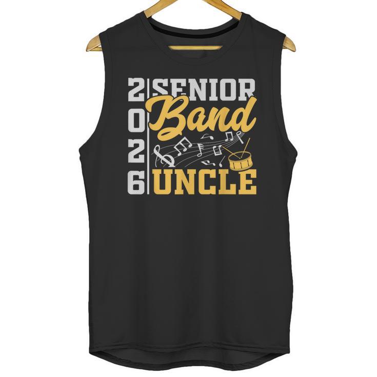 Band Senior Uncle Class Of 2026 Graduation Graduate Unisex Tank Top