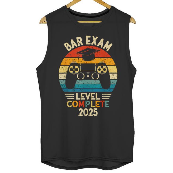 Bar Exam Level Complete 2025 Lawyer Law School Graduation Unisex Tank Top