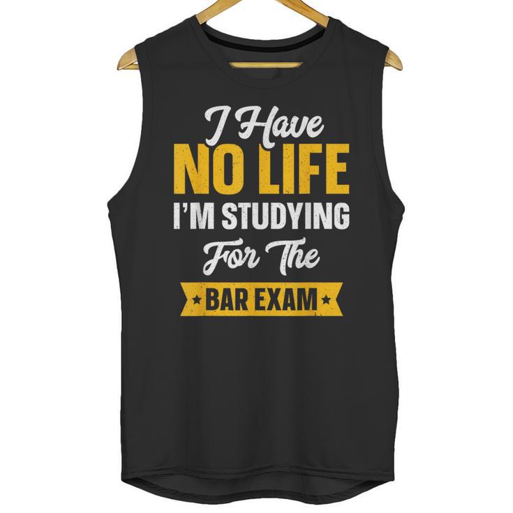 Bar Exam Shirt Law School Graduation 2025 Senior Unisex Tank Top