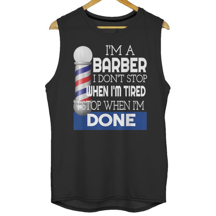 Barber Stylist Barber College Graduation Unisex Tank Top