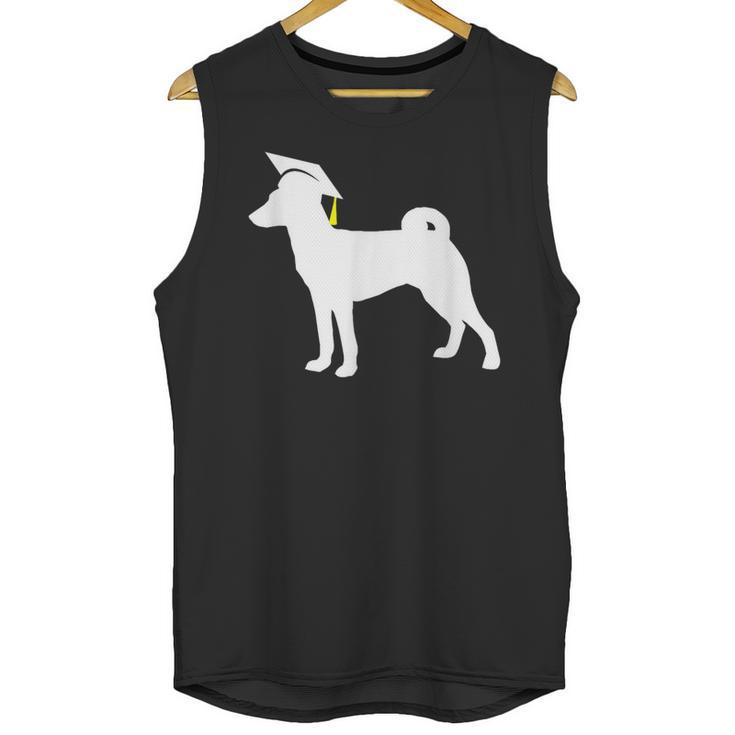 Basenji Graduation Dog Graduate Unisex Tank Top