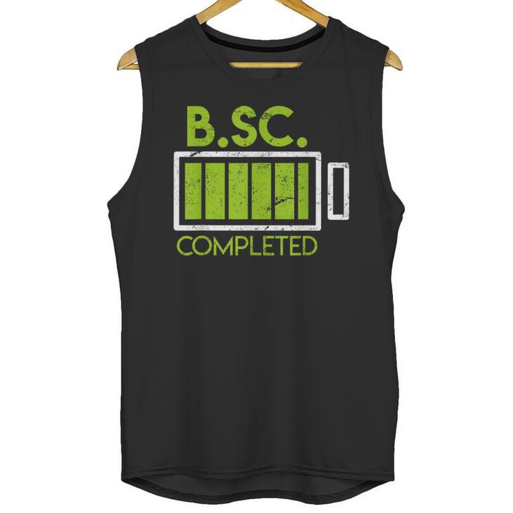 Bsc Completed Bachelor Of Science Graduation 2025 Unisex Tank Top