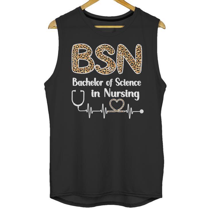 BSN Bachelor Of Science In Nursing Student Graduation Unisex Tank Top